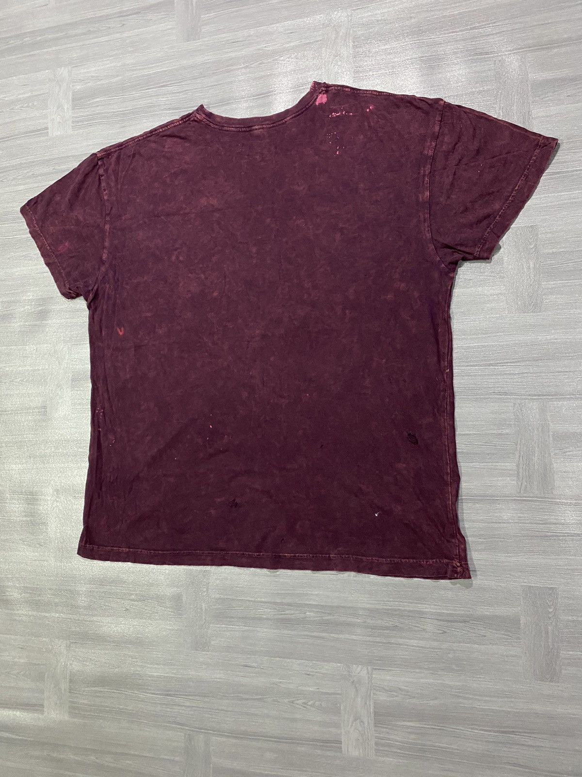 Levi's Levi’s Indigo Denim Distressed Short Sleeve Purple T-Shirt Size US XL / EU 56 / 4 - 10 Thumbnail