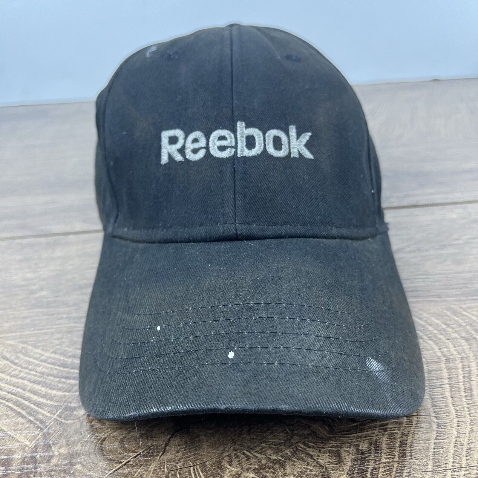 Reebok Reebok Black Baseball Hat Reebok Black Adjustable Hat Black Size ONE SIZE - 1 Thumbnail