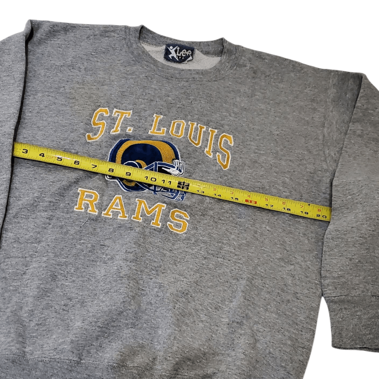 Vintage 90s St. Louis Rams Helmet Embroidered Sweatshirt Size US S / EU 44-46 / 1 - 5 Thumbnail