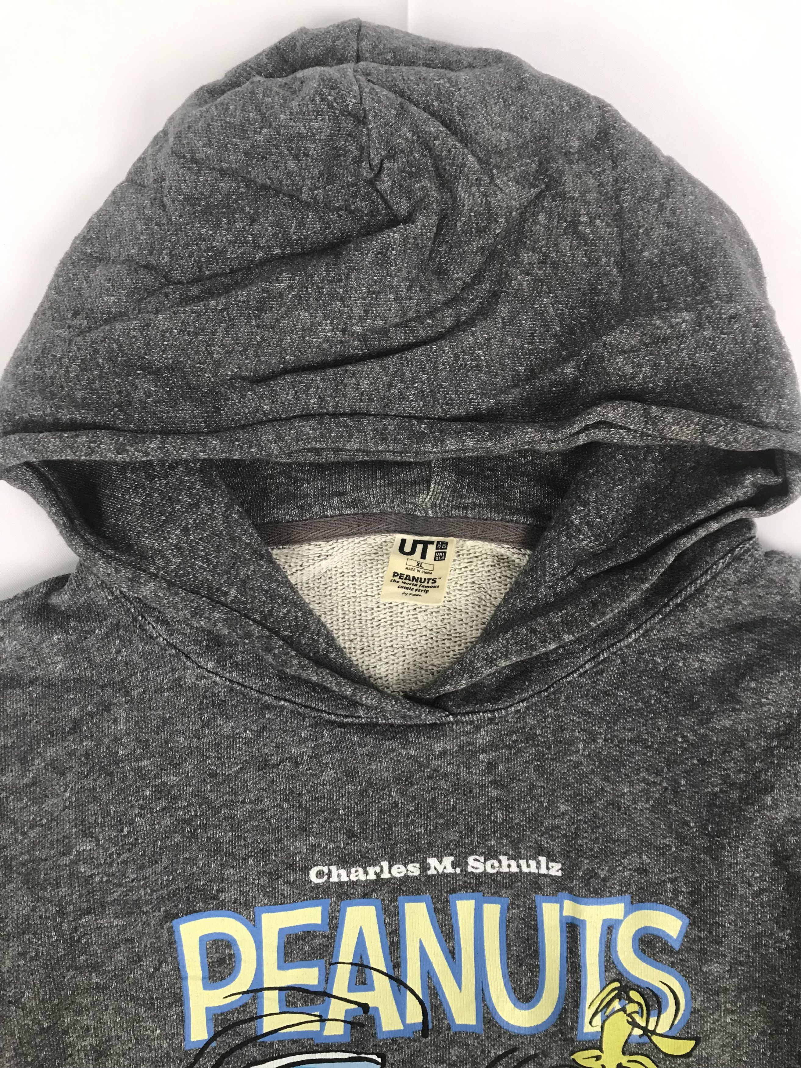 Uniqlo Original Uniqlo peanuts Hoodie Size US XL / EU 56 / 4 - 4 Thumbnail
