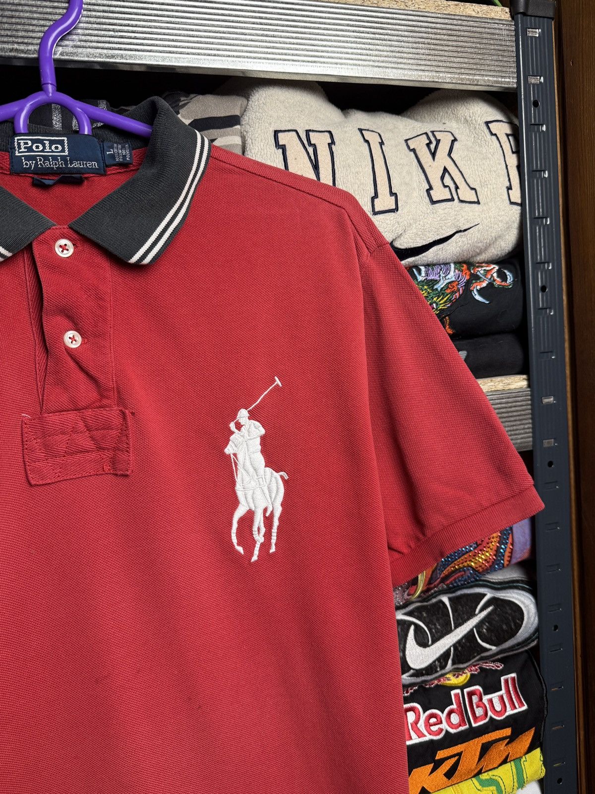 Vintage Polo T-Shirt Polo Ralph Lauren Espana Madrid PRL