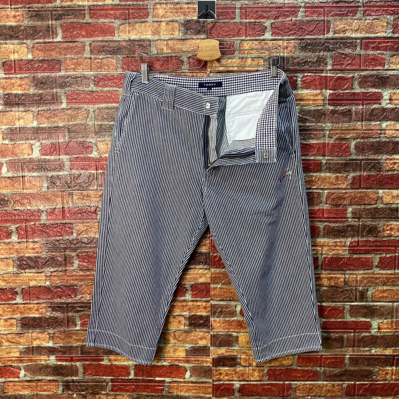 Dickies DICKIES X TOMMY Hickory Stripe Workwear Carpenter Pants Size US 33 - 11 Thumbnail