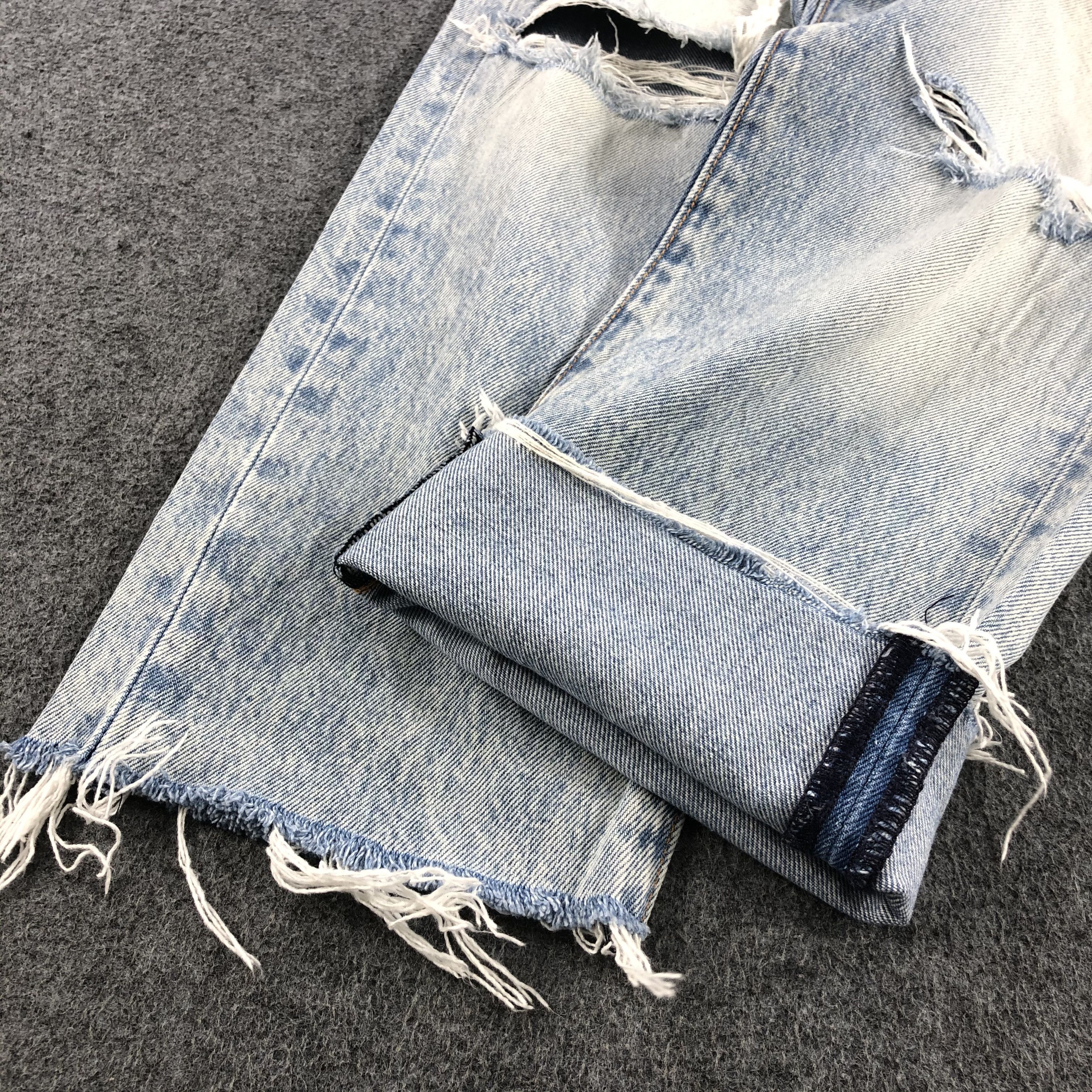 Levi's Vintage Light Wash Levis 501 Jeans-J1745 Size US 33 - 7 Thumbnail