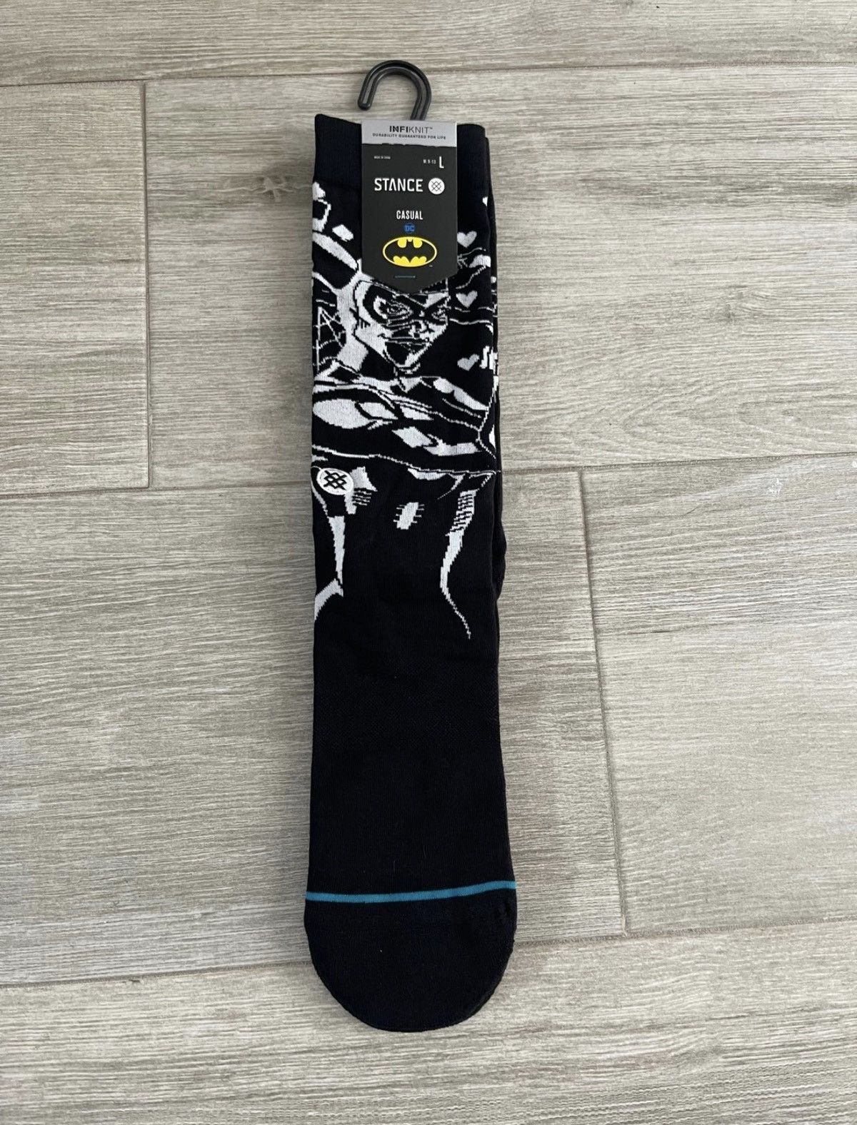 Stance Socks Stance Batman Infiknit Black Crew Socks Box Set Sz Large New Size ONE SIZE - 7 Thumbnail