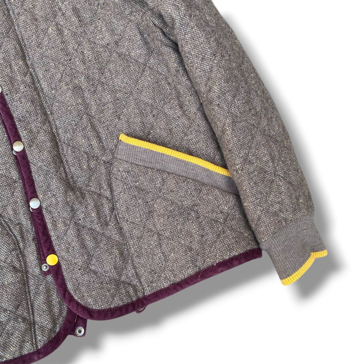 Frapbois Vintage Frapbois Half Quilted Hooded Jacket by Issey Miyake Size M / US 6-8 / IT 42-44 - 3 Thumbnail