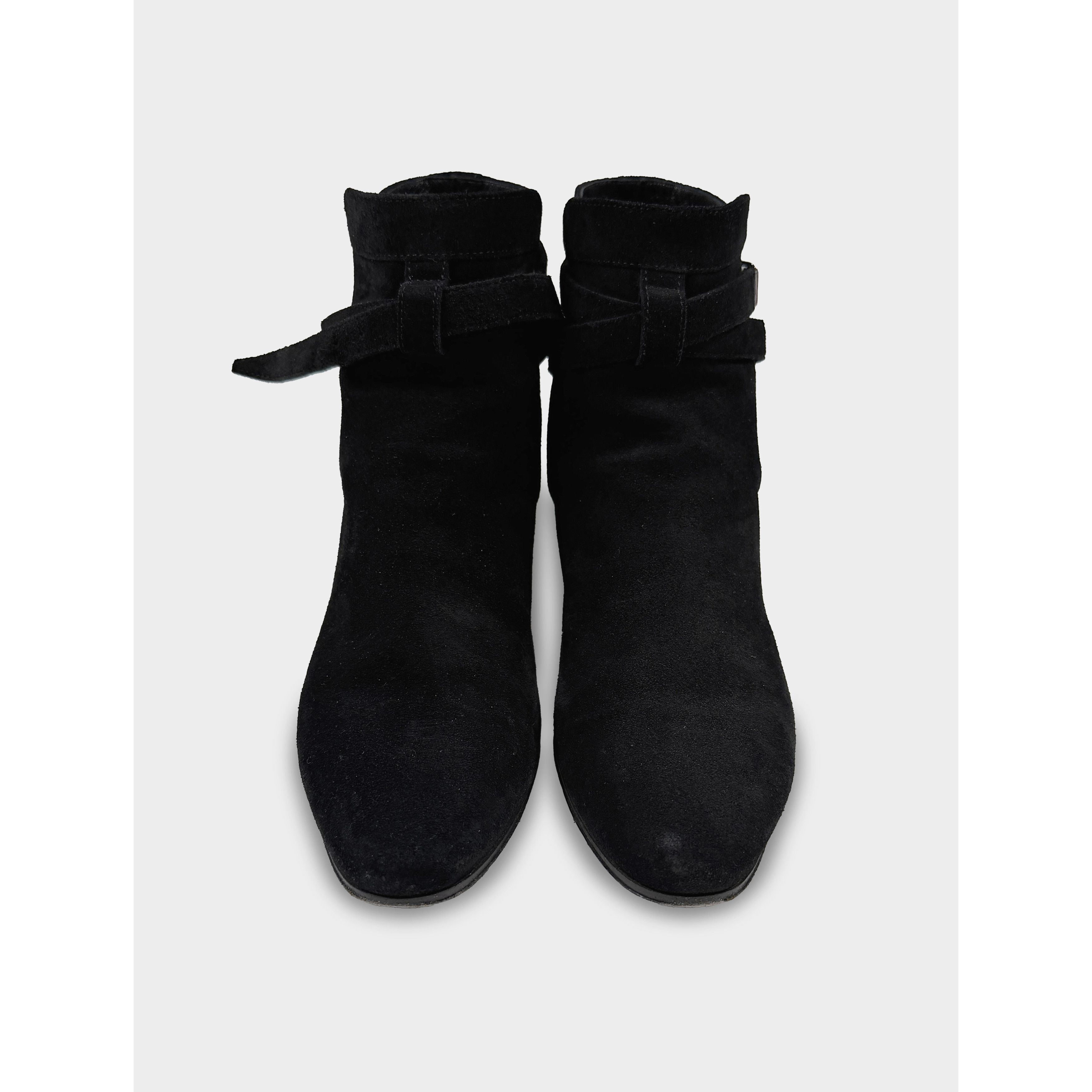 Saint Laurent Paris Saint Laurent suede harness ankle boots Size US 8.5 / IT 38.5 - 2 Thumbnail