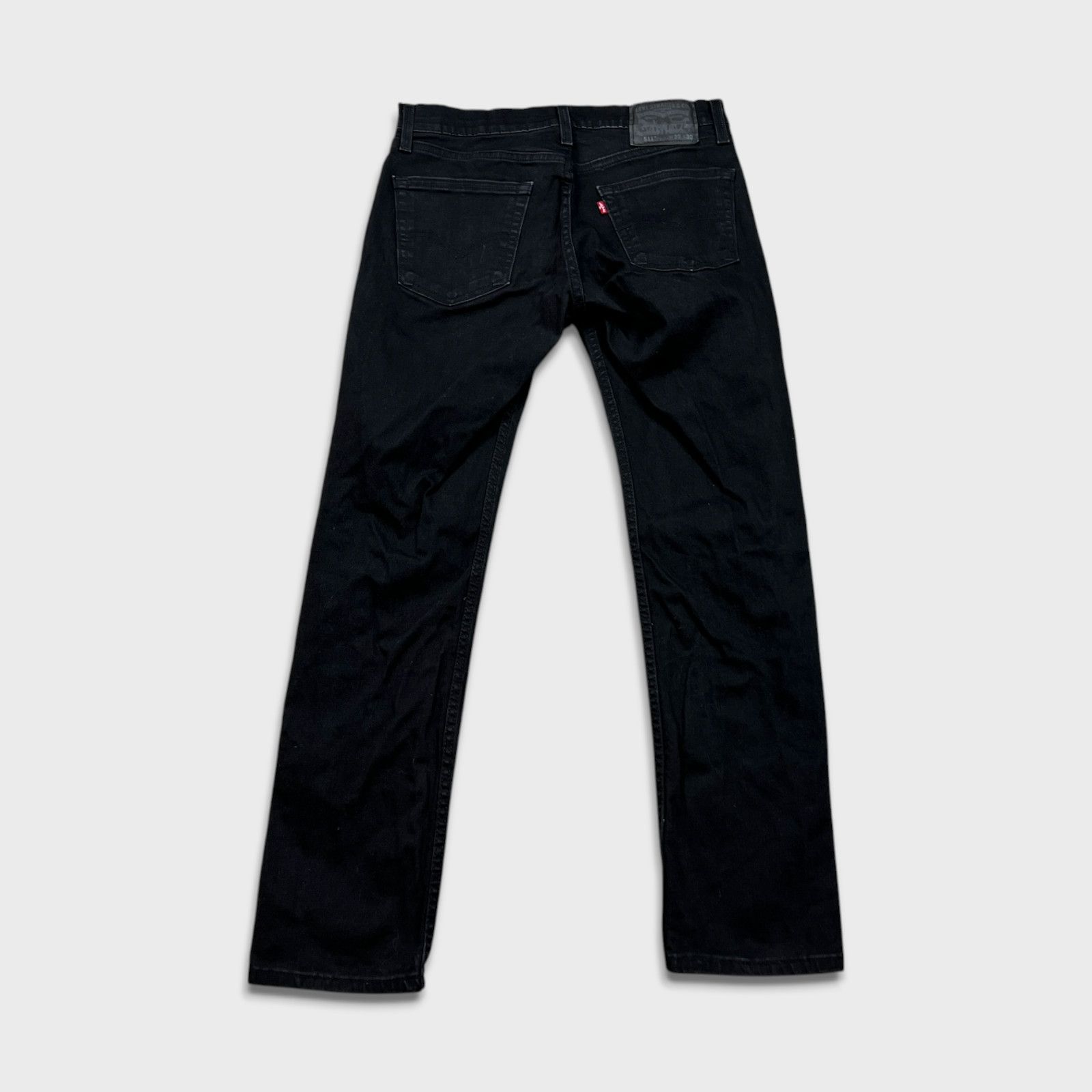 Levi's × Vintage Levi's 511 Jeans 30x30 Slim Dark Wash American Denim Pants Size US 30 / EU 46 - 5 Thumbnail