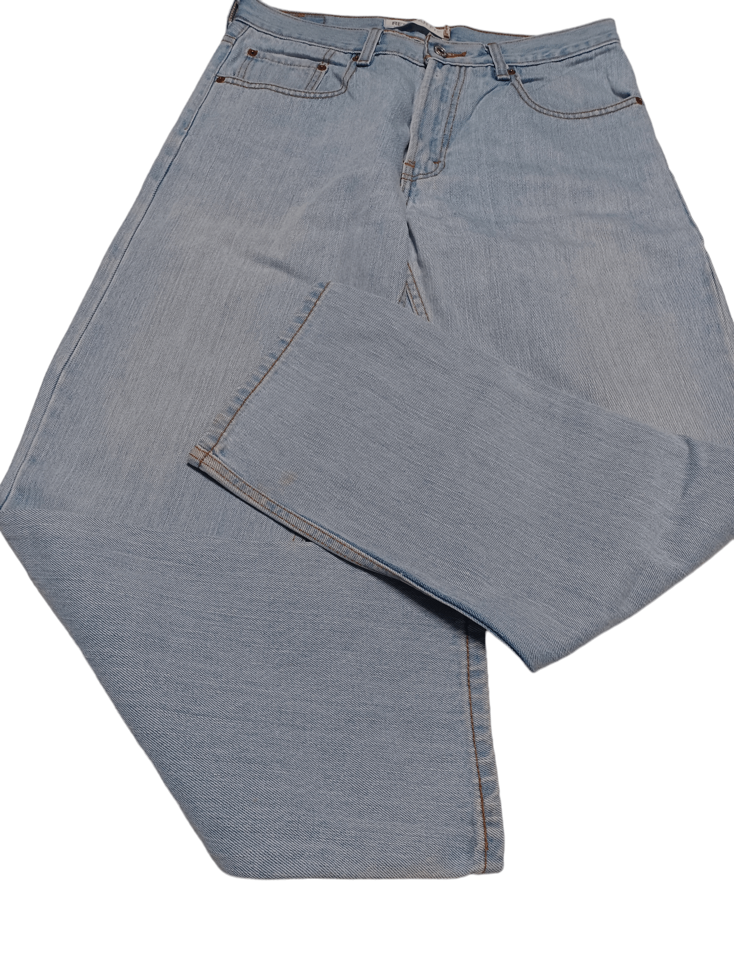 Levi's Vintage Clothing MADE IN LESOTHO 2005 VINTAGE SKY BLUE RELAXED FIT JEANS Size US 33 - 3 Thumbnail