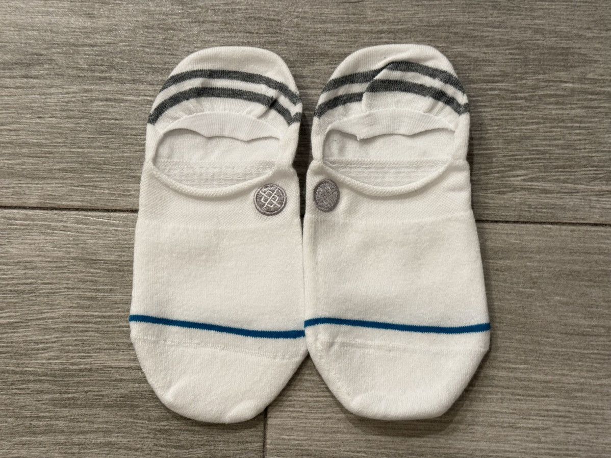 Stance Socks Stance Gamut Cotton Blend No Show White Socks Size L Large Size ONE SIZE - 1 Thumbnail