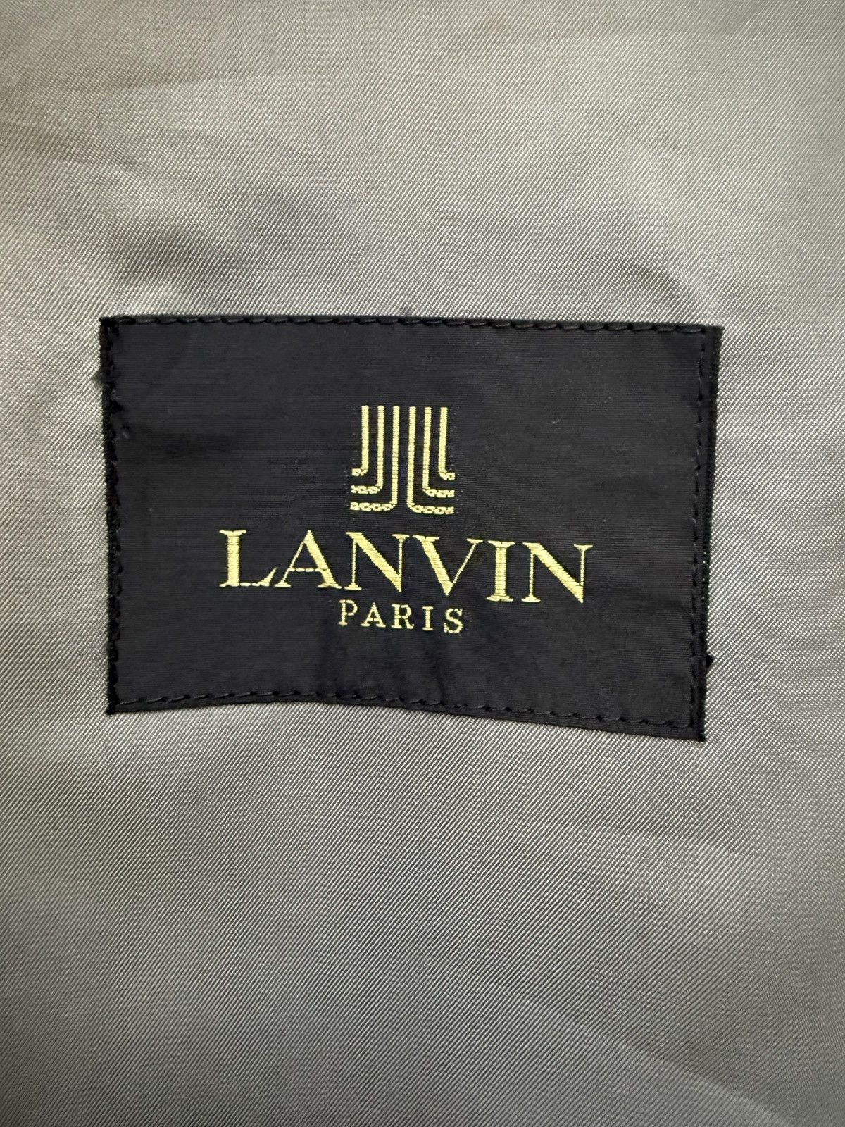 Lanvin 🔥 LANVIN BLACK LONG COAT LUXURY USED Size US M / EU 48-50 / 2 - 6 Thumbnail