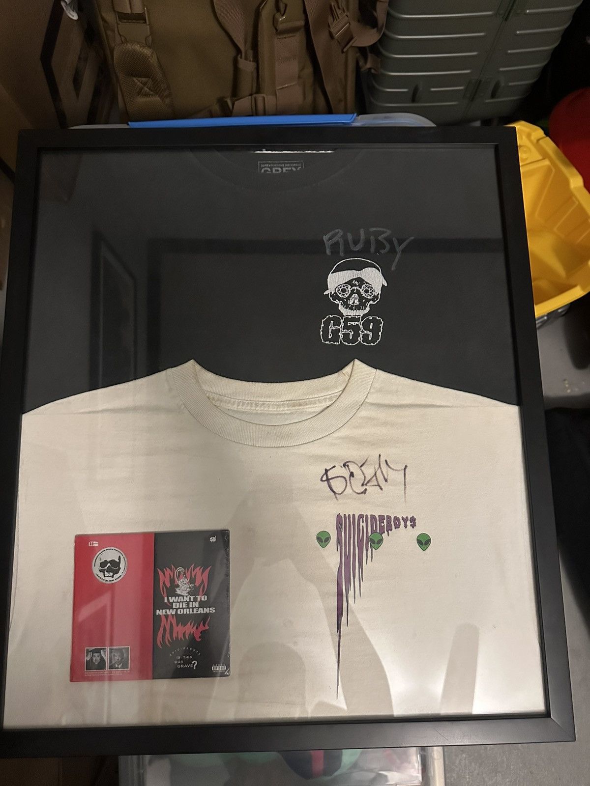 Other Framed Signed $uicide Boy$ T-Shirts Size US M / EU 48-50 / 2 - 1 Thumbnail