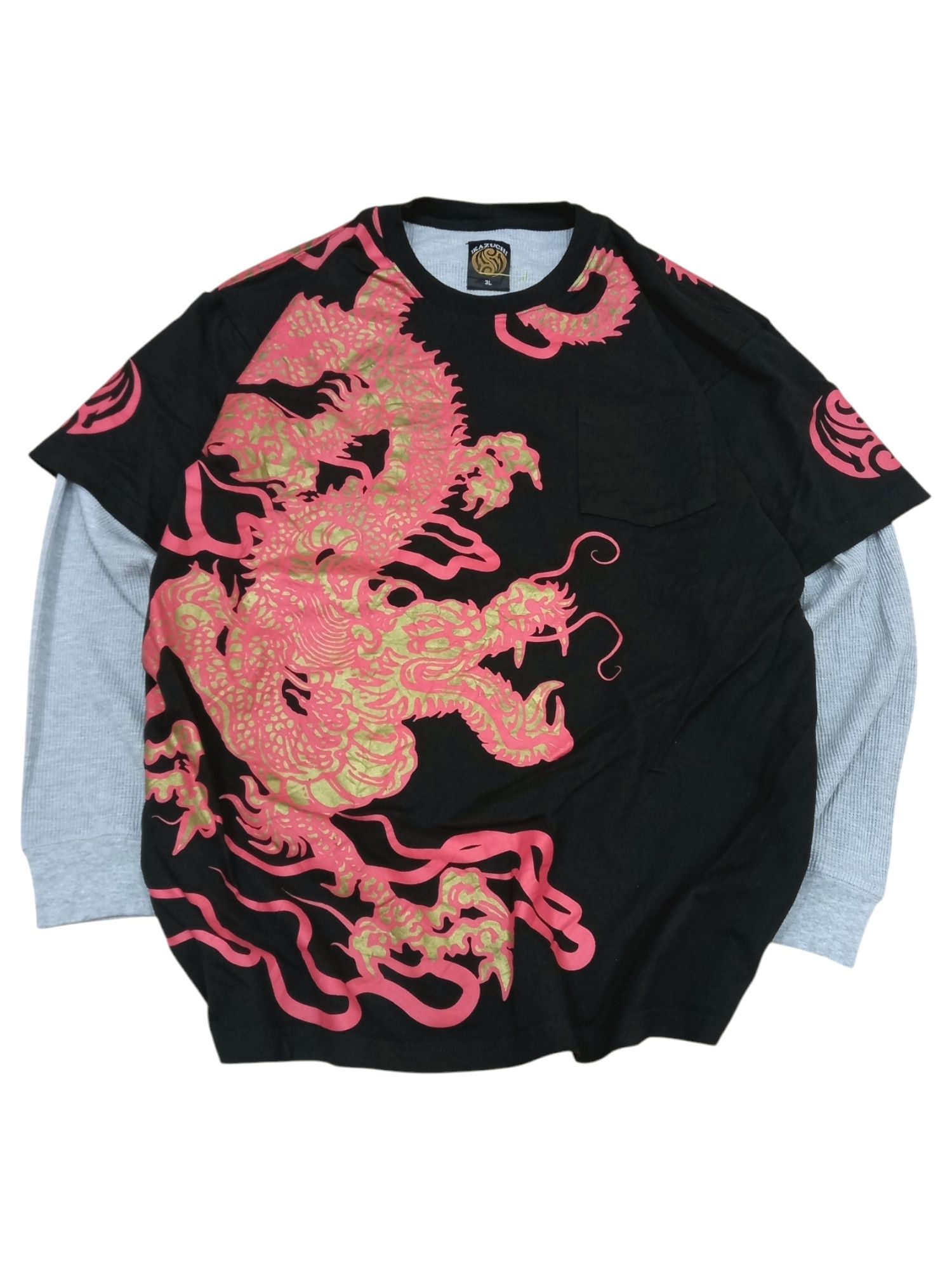 Rare! Ikazuchi Japanese Brand Streetwear Style Sukajan Tee