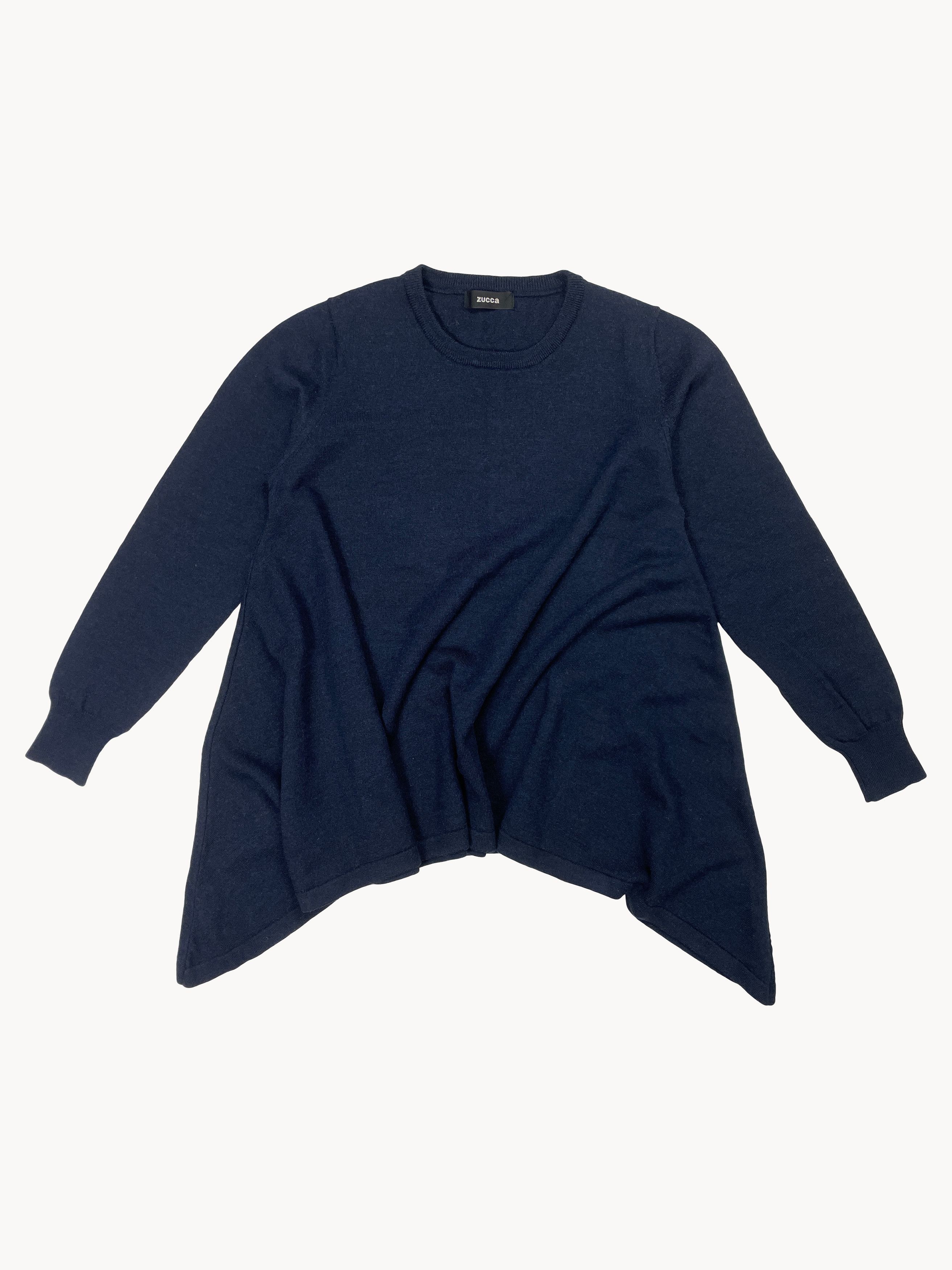 Zucca Archival AW 2021 ZUCCa Trapeze Flared Sweater ISSEY MIYAKE Size M / US 6-8 / IT 42-44 - 1 Thumbnail