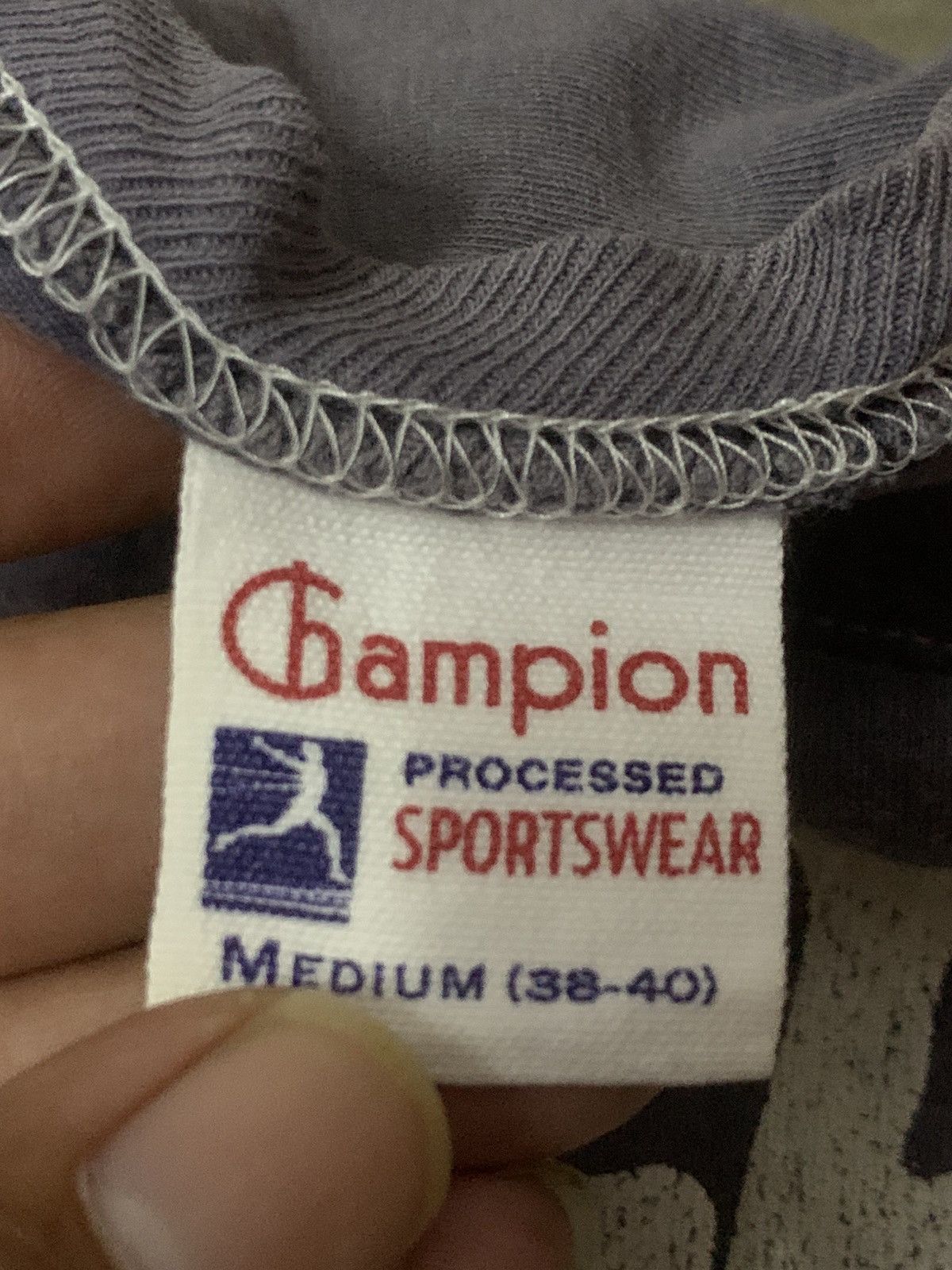 Champion Vintage 80’s Duffers Lodge Champions Long Sleeve Tee Size US M / EU 48-50 / 2 - 6 Thumbnail