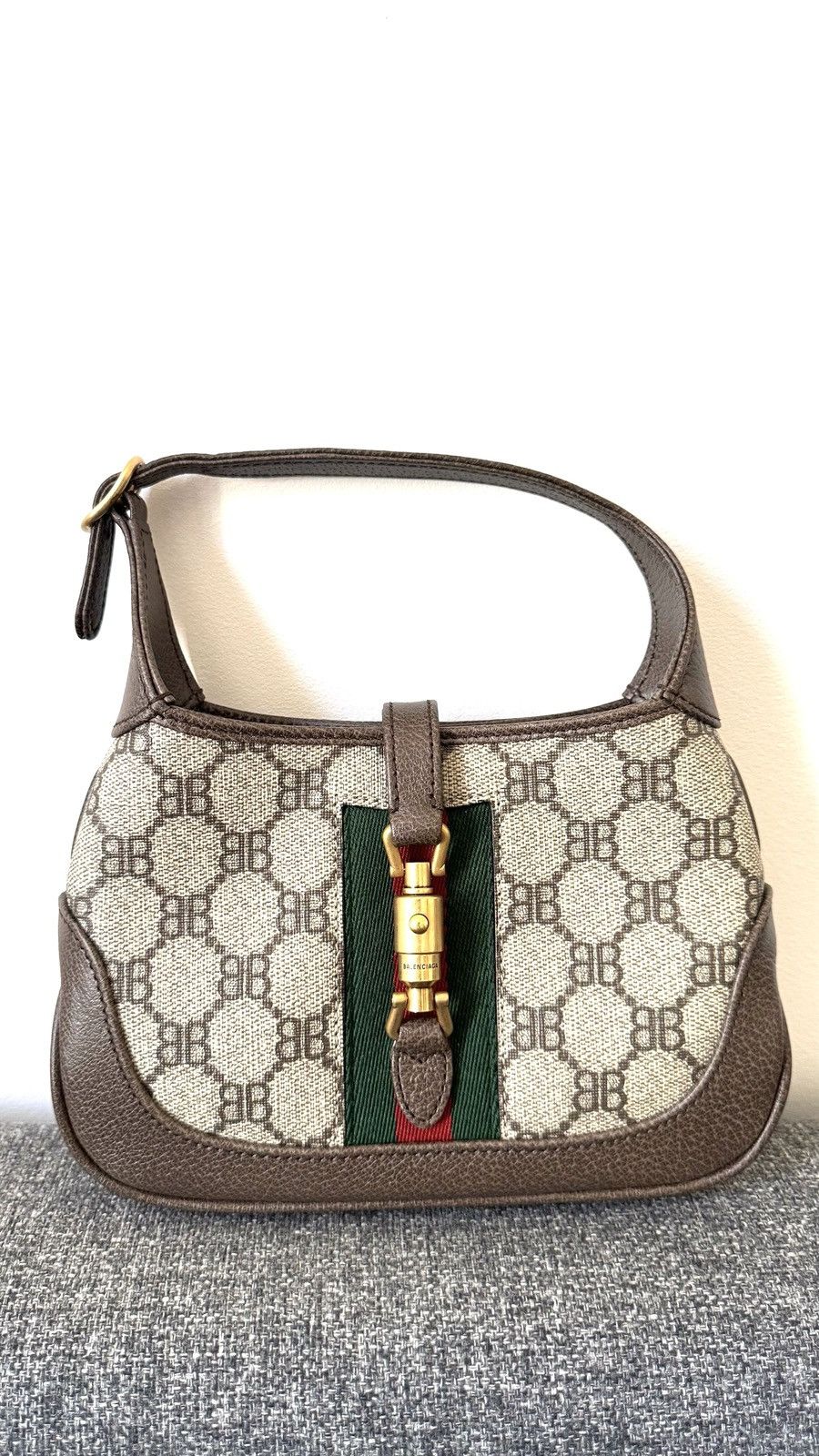 Balenciaga × Gucci Gucci x Balenciaga Jackie 1961 Mini Bag Size ONE SIZE - 1 Thumbnail