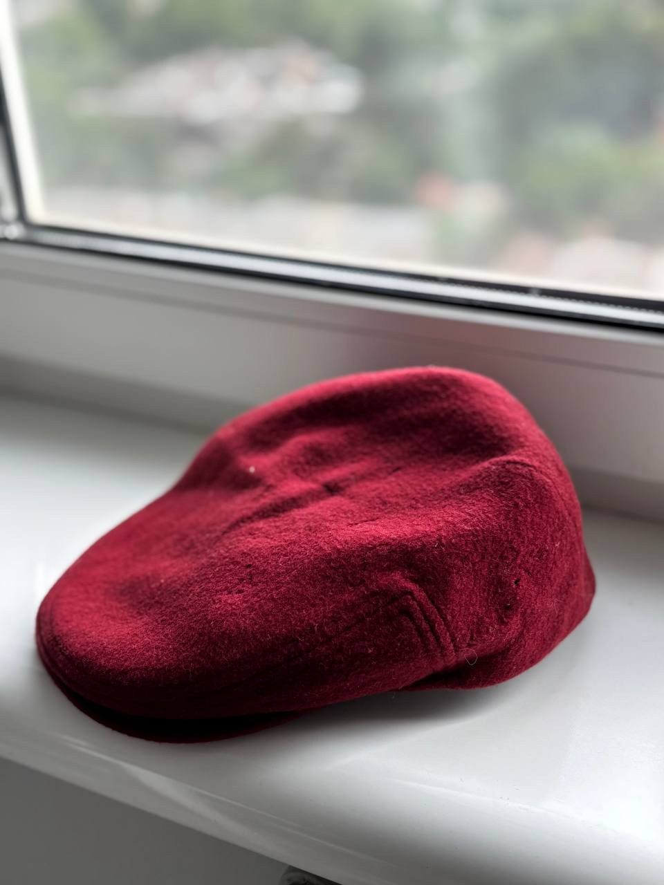 Burberry Burberry Men’s Red Vintage flat cap wool 90’s Size ONE SIZE - 1 Thumbnail