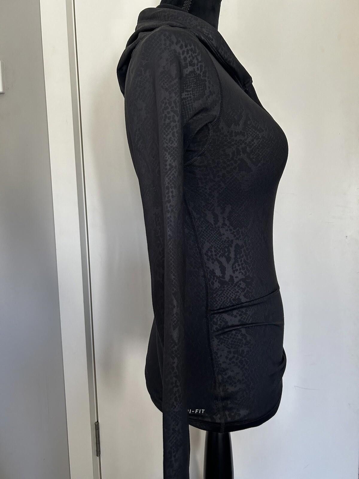 Nike Nike Women's pullover Hoodie Black Animal Print - Size XS Size XS / US 0-2 / IT 36-38 - 9 Thumbnail