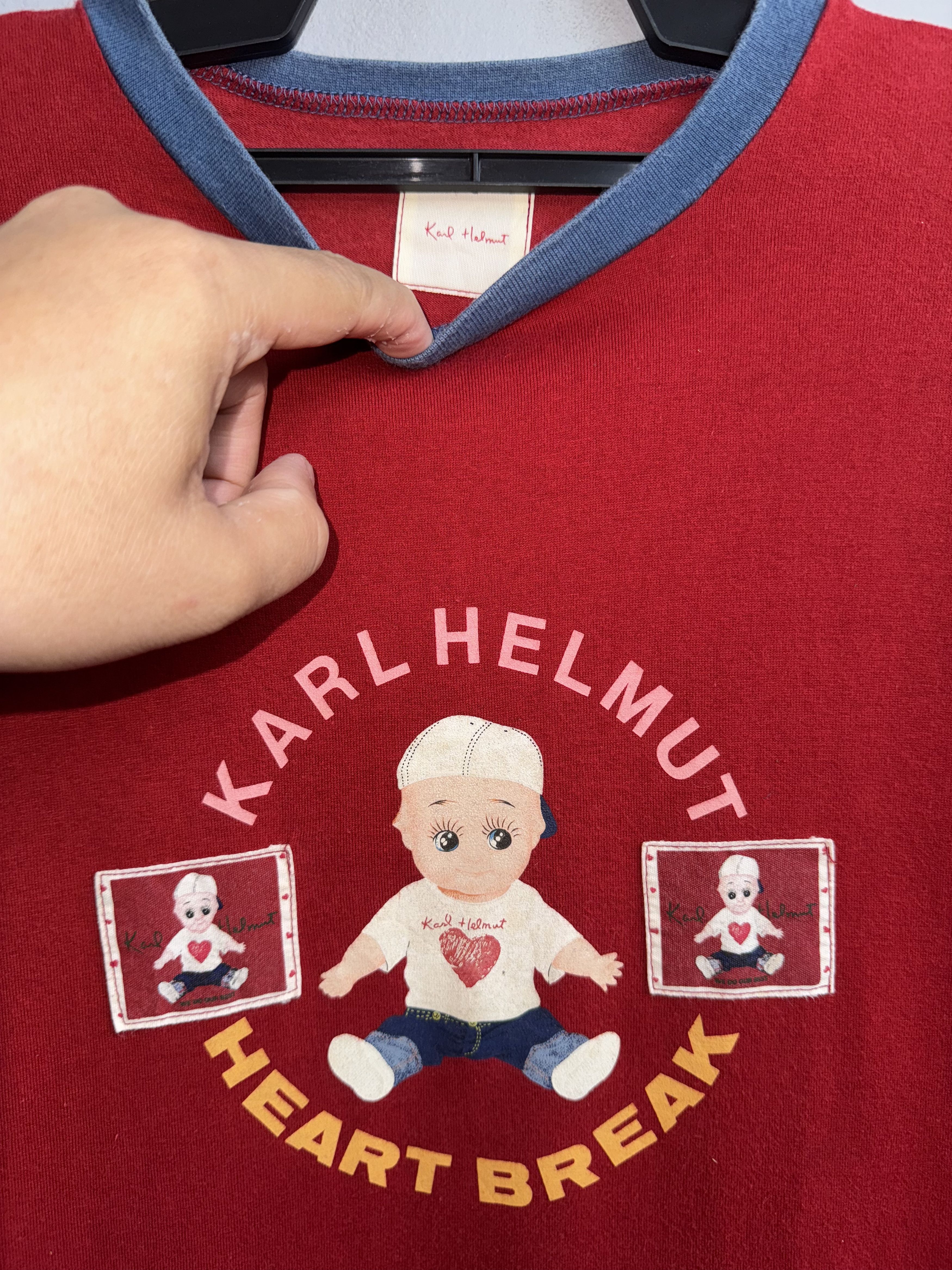 Japanese Brand Karl Helmut Bear Vintage Shirt Size US L / EU 52-54 / 3 - 2 Thumbnail