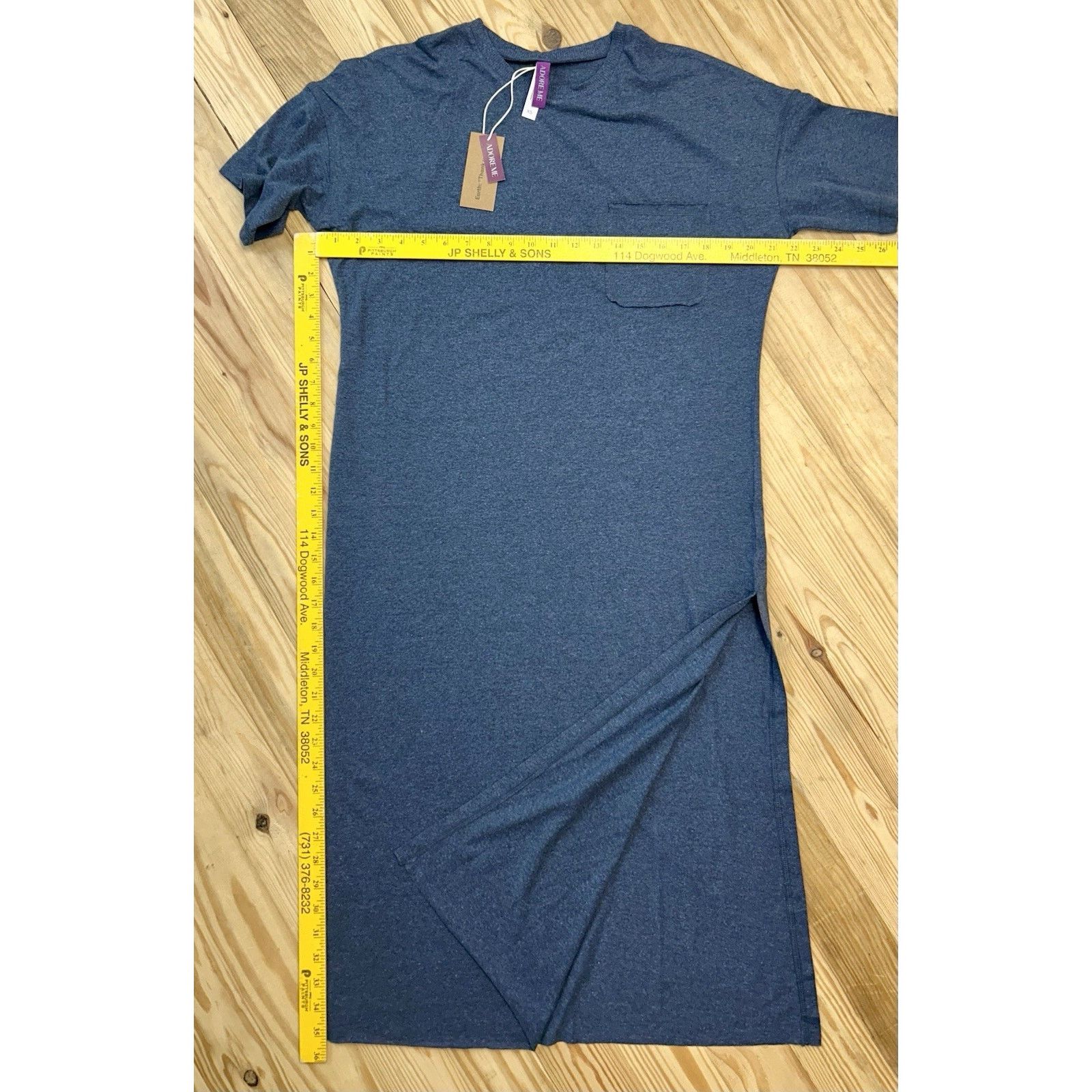 Other NWT! ADORE ME Blue Short Sleeve Dress size XS . Size XS / US 0-2 / IT 36-38 - 4 Thumbnail