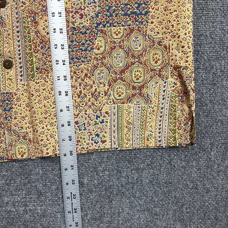 Hilo Hattie × Vintage Hilo Hattie Hawaiian Shirt Mens Large Button Up Cotton Lawn Size US L / EU 52-54 / 3 - 5 Thumbnail