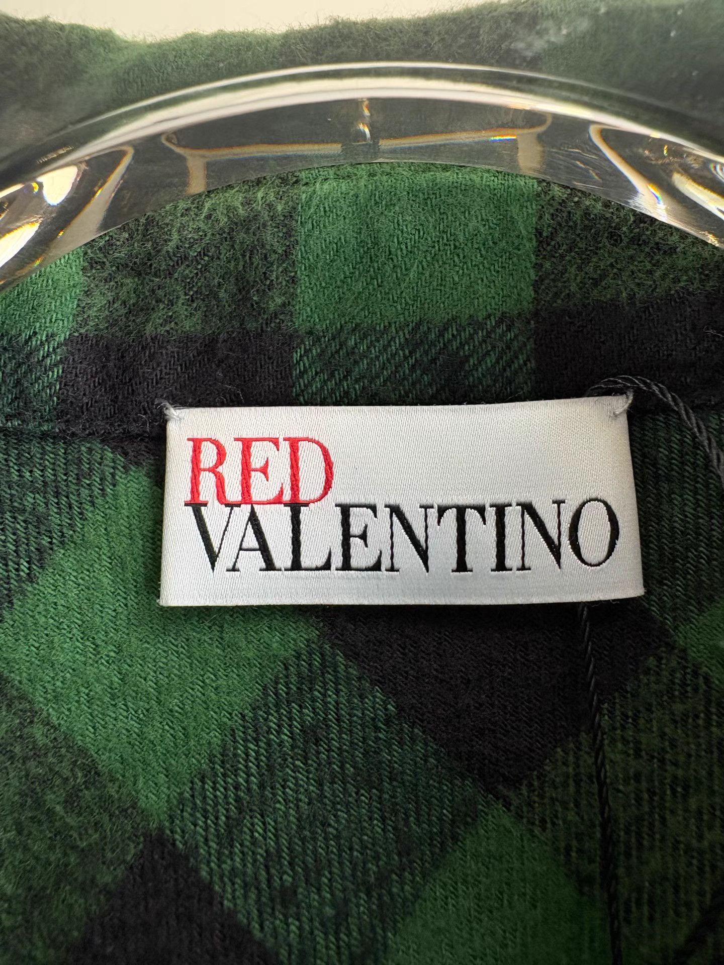 Valentino VALENTINO Flannel Plaid Button-Up K1 Size US XXS / EU 40 - 3 Thumbnail