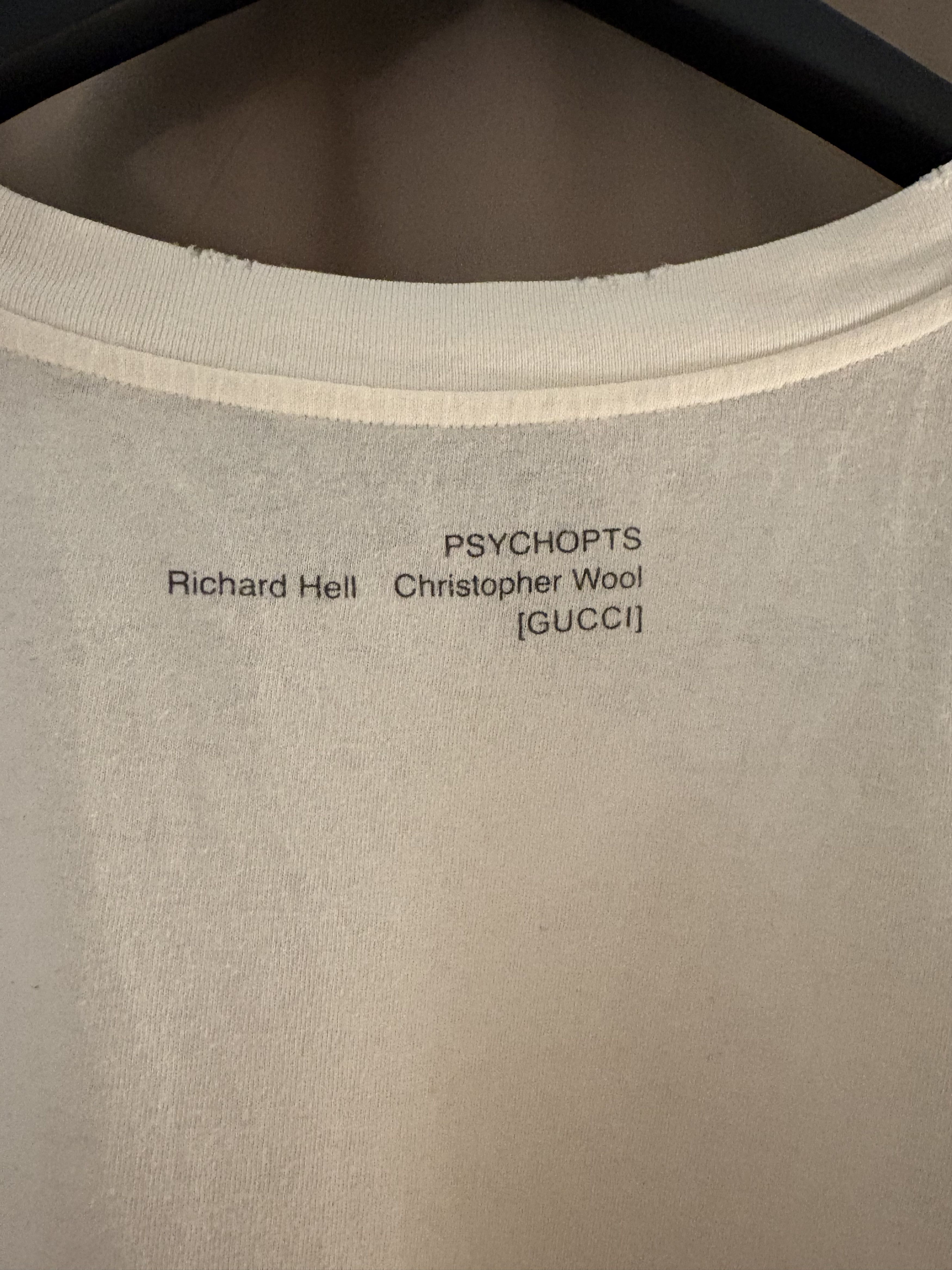 Gucci Oversized think/thank Tee Size US M / EU 48-50 / 2 - 3 Thumbnail