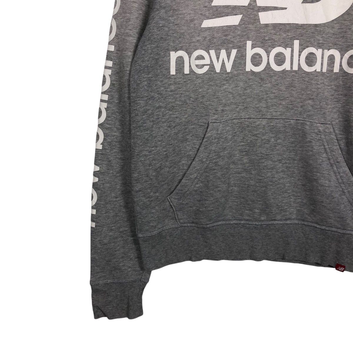 Japanese Brand 📌Vintage Hoodie Sweater New Balance Big Logo Spell Out Size US XS / EU 42 / 0 - 5 Thumbnail