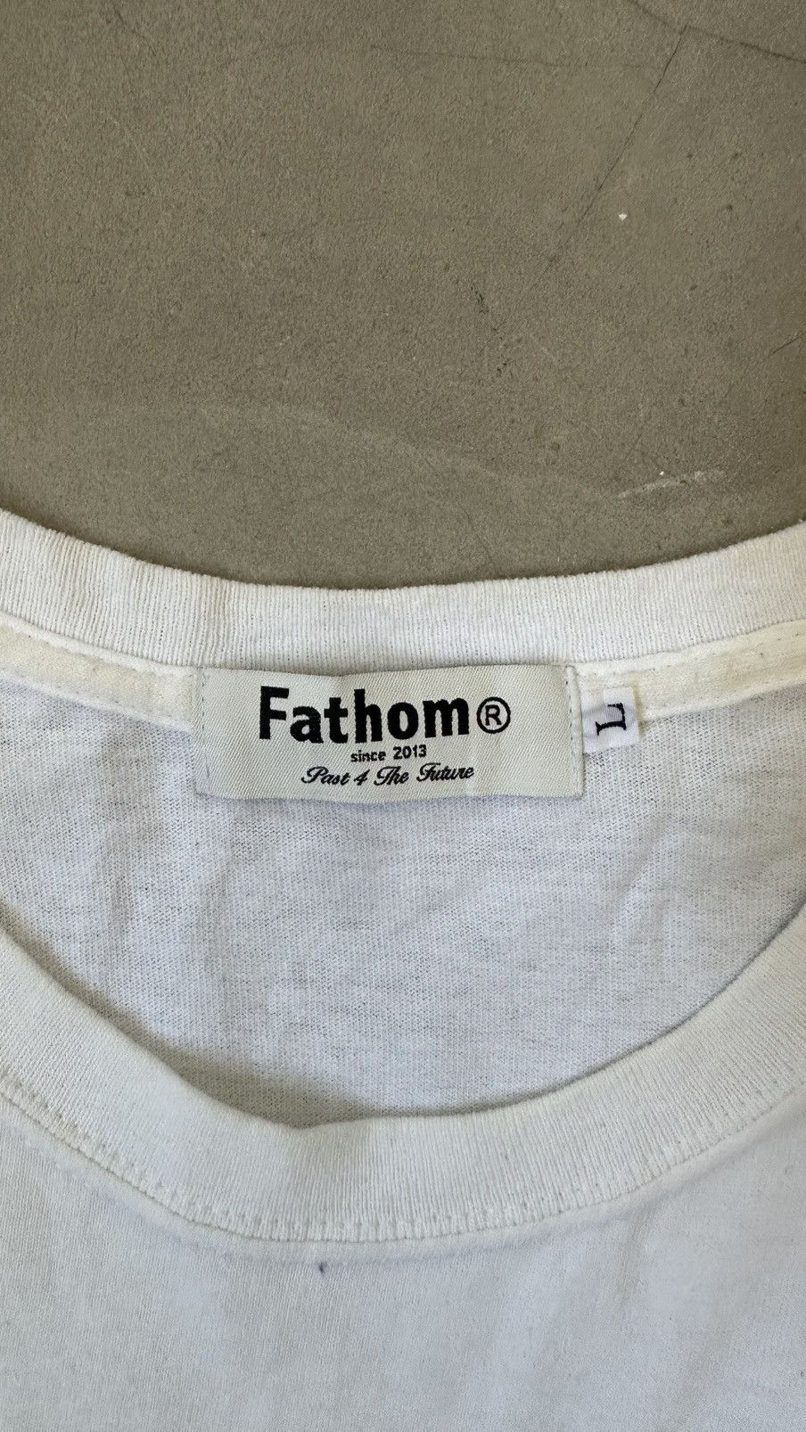 Japanese Brand FATHOM REBOOT TEE Size US M / EU 48-50 / 2 - 5 Thumbnail