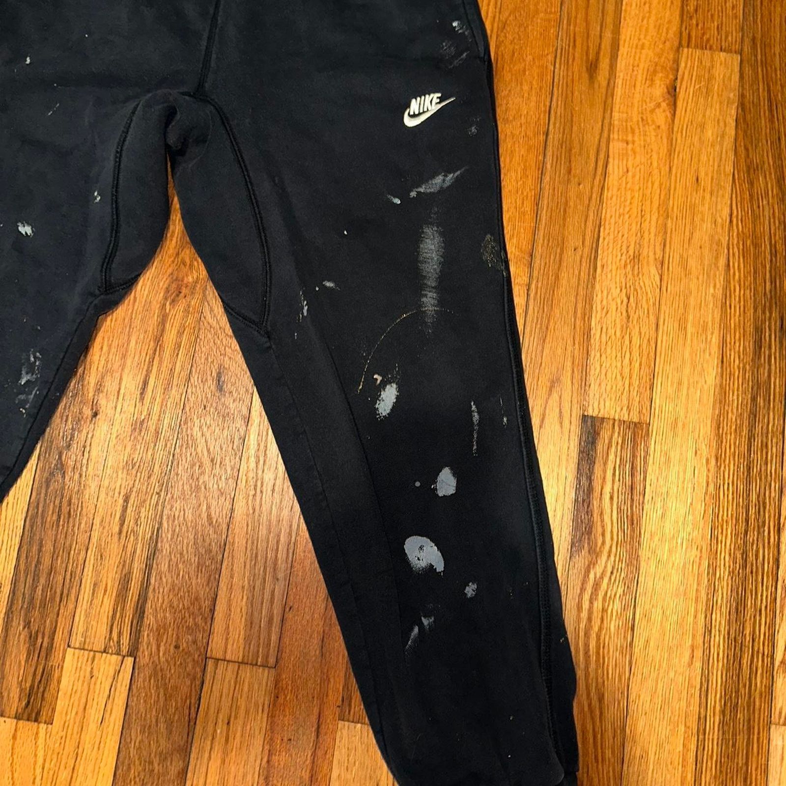 Nike Vintage Nike Sweatpants Paint Splattered size M Size US 30 / EU 46 - 4 Thumbnail