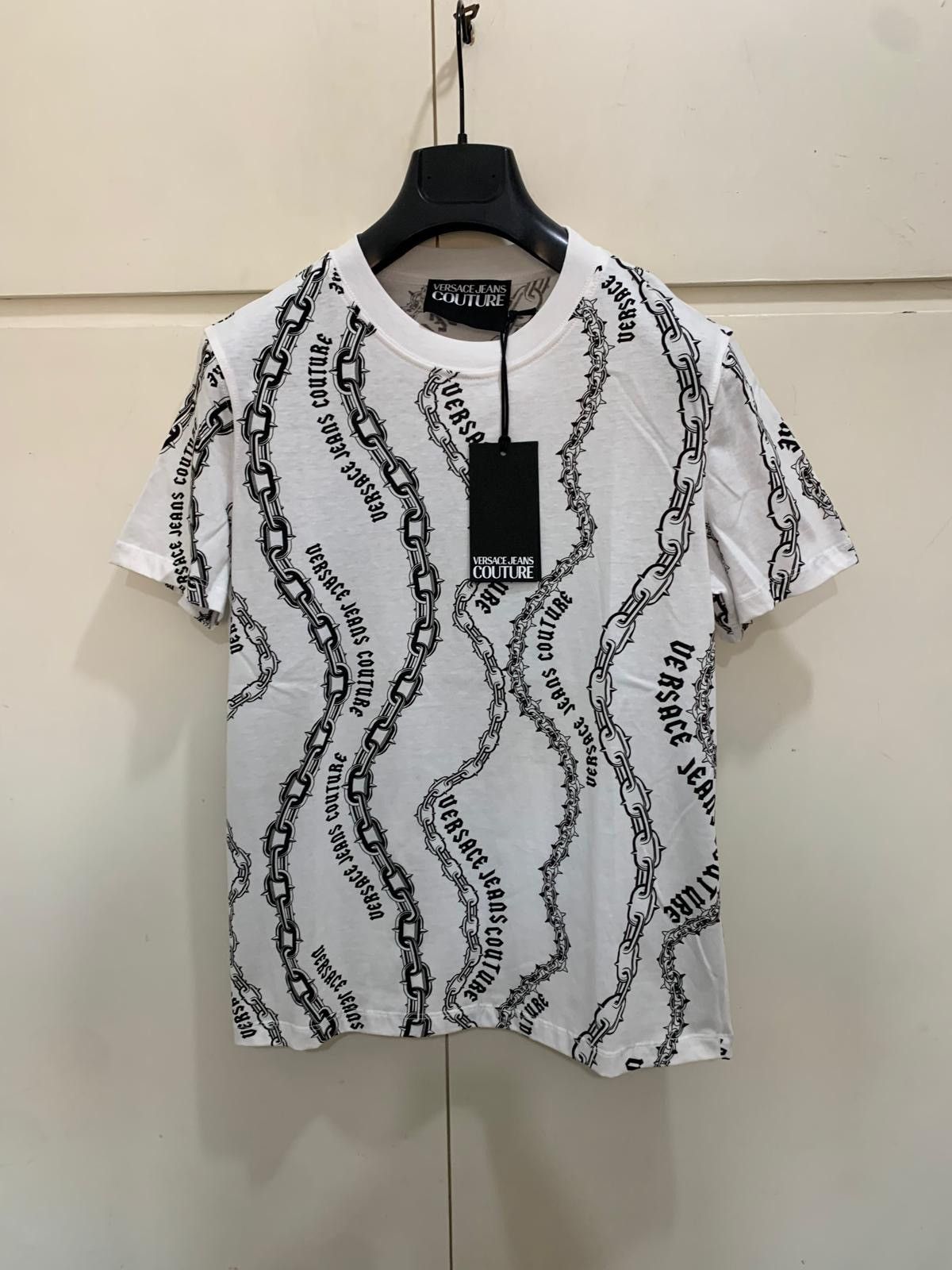 Versace Jeans Couture Jersey Print Chain Couture Versace Jeans Culture T-shirt L, Size US L / EU 52-54 / 3 - 1 Thumbnail