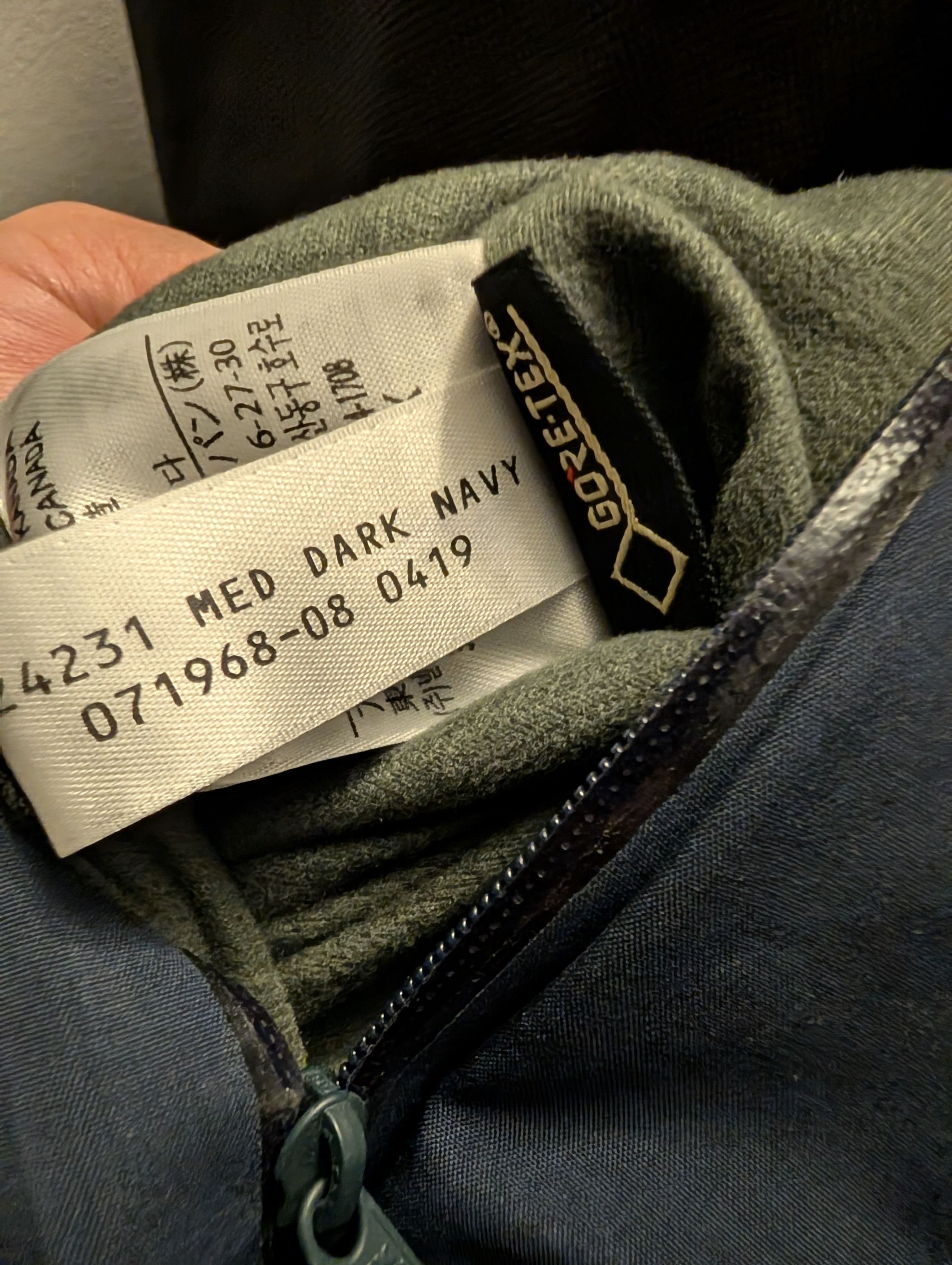 Veilance Arc'teryx Veilance Navier AR Jacket, Navy Size US M / EU 48-50 / 2 - 10 Thumbnail
