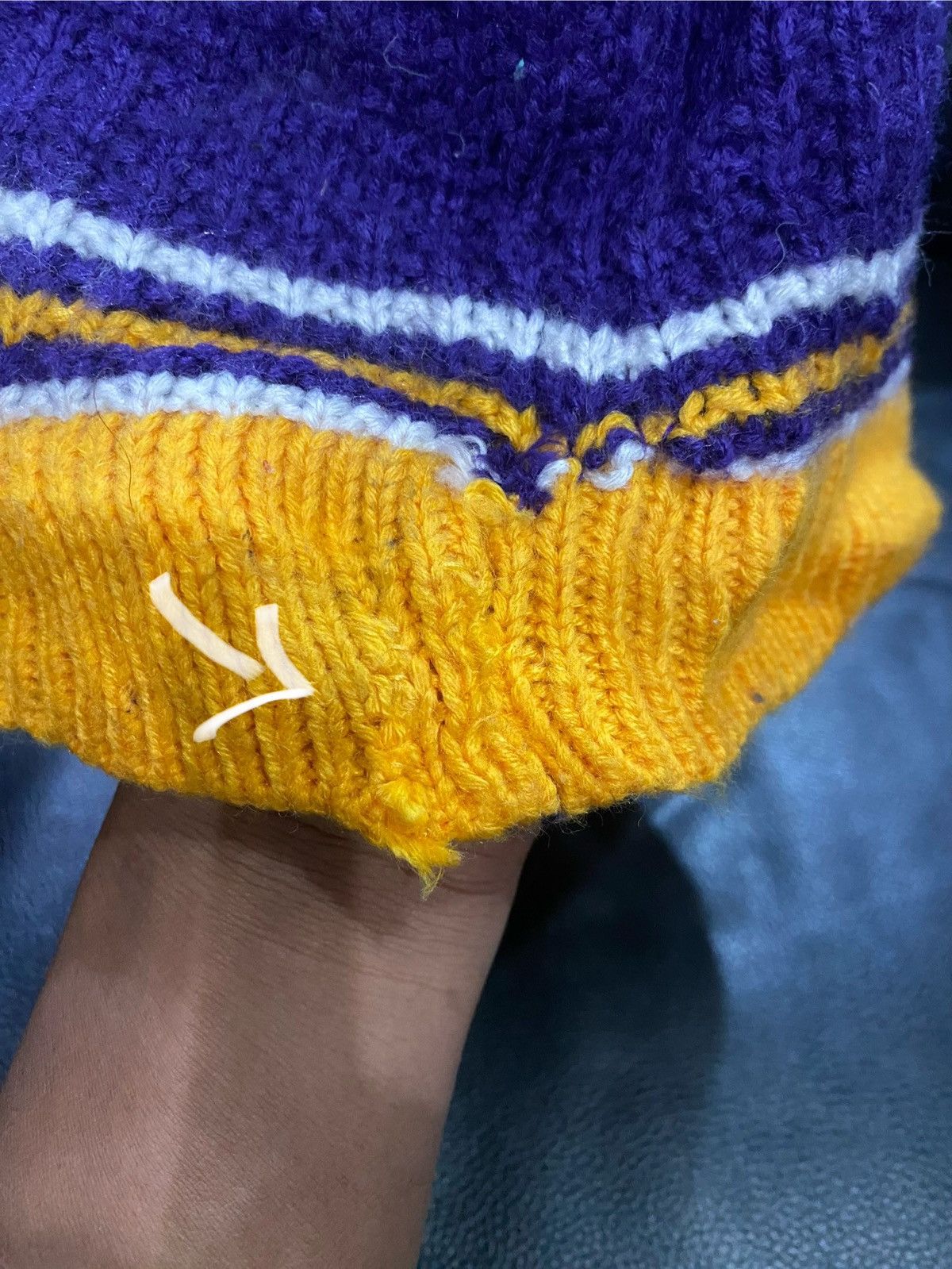 Adidas × NBA Lakers nba knit beanie Size ONE SIZE - 3 Thumbnail