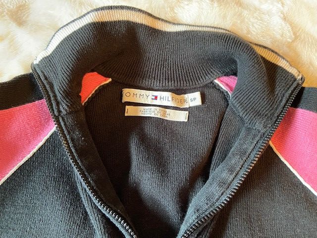 Tommy Hilfiger Tommy Hilfiger Black and Pink ribbed sweater Ladies Size S Size S / US 4 / IT 40 - 3 Thumbnail