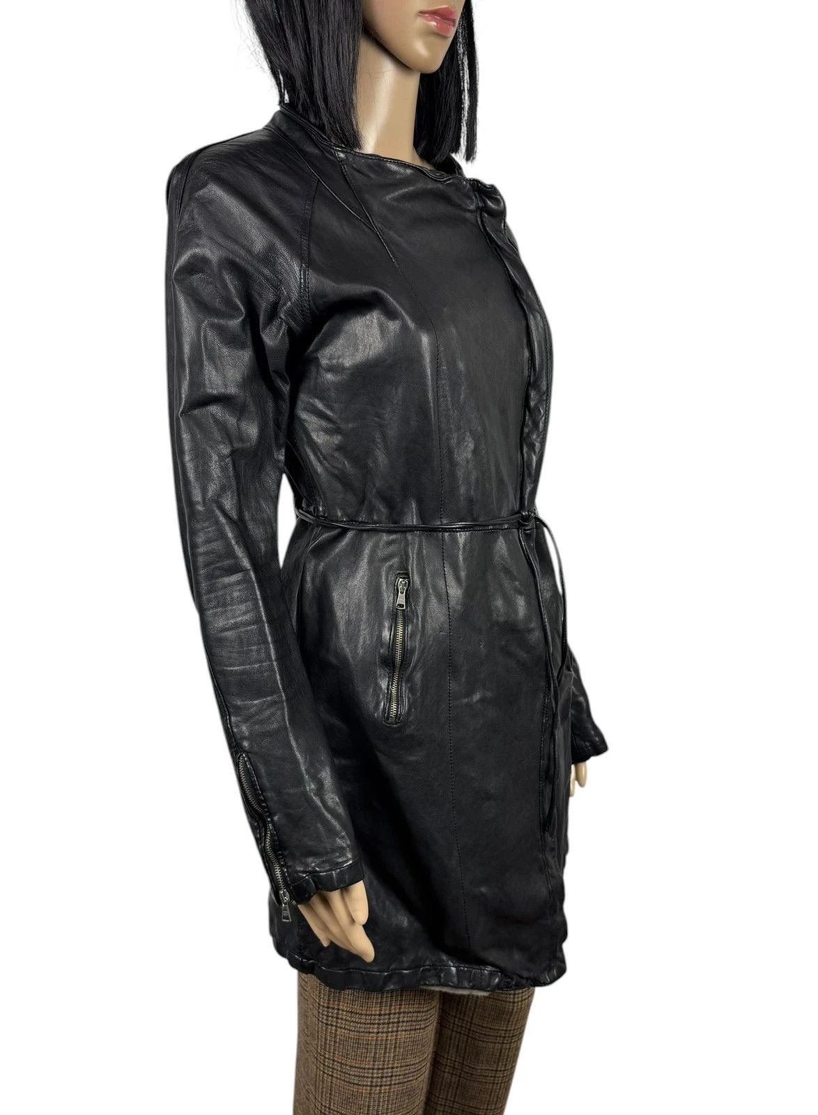 Giorgio Brato Giorgio Brato Genuine Leather Jacket Organic Edition size 42 Size M / US 6-8 / IT 42-44 - 4 Thumbnail