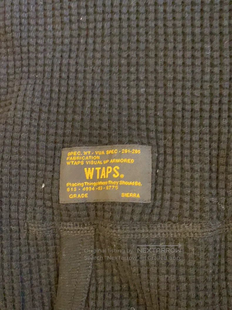 Wtaps Wtaps Waffle hoodie Size US M / EU 48-50 / 2 - 3 Thumbnail