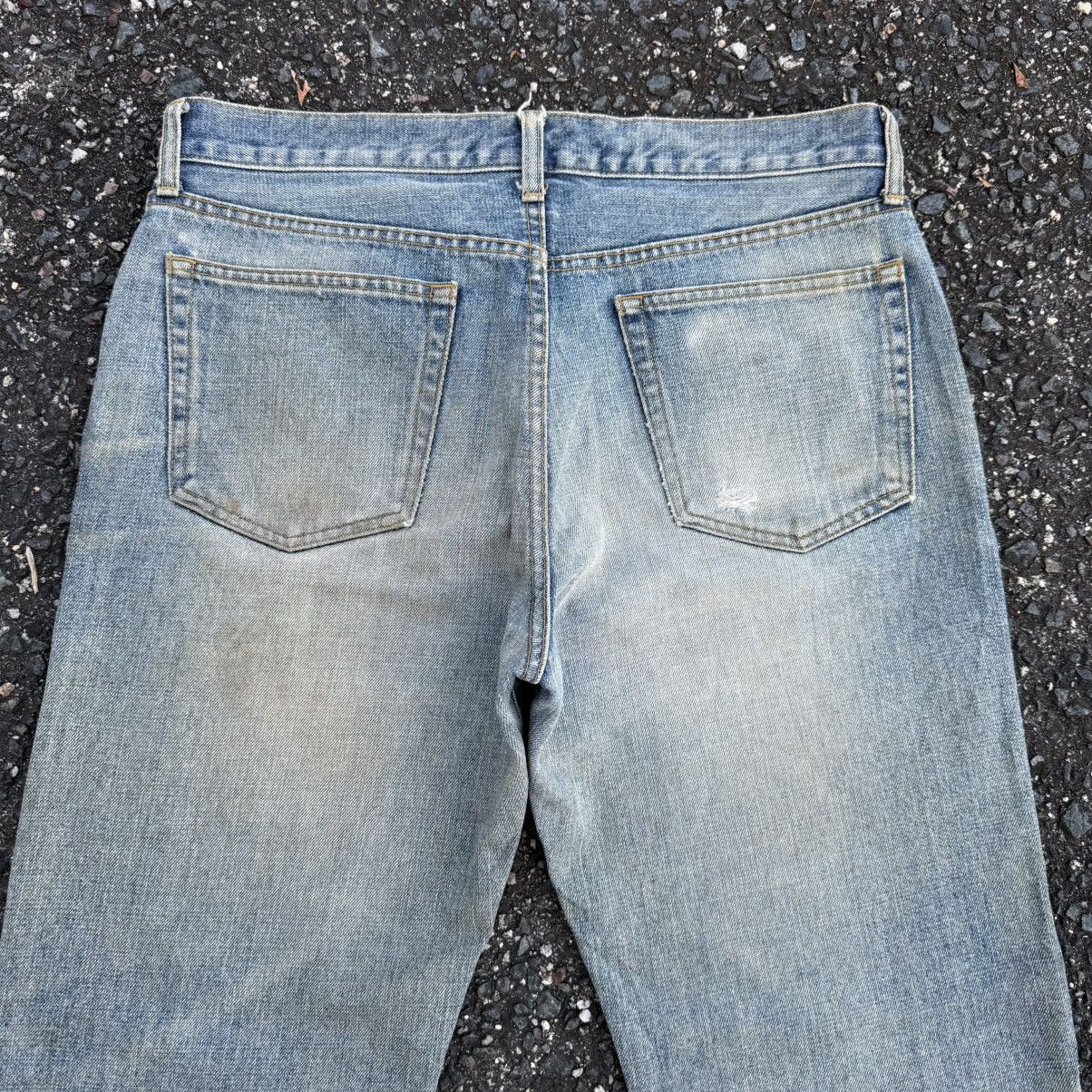 Japanese Brand Vintage Japanese Brand Rusty Faded Denim Jean Pants Size US 35 - 10 Thumbnail