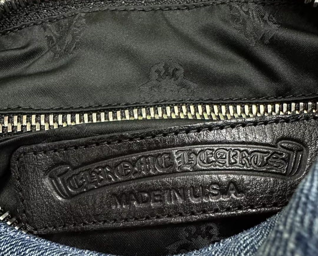 Chrome Hearts Miami Art Basel Cross Patch Nugget Bag