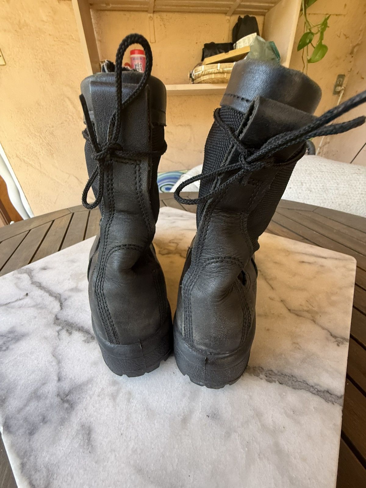 Other Belleville black leather / nylon tactical boots Sz 6 Size US 6 / EU 39 - 5 Thumbnail