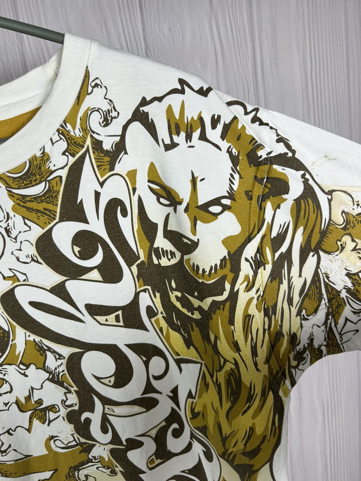 Other Rare FCZ FC Zurich Signed T-Shirt Size M Lion Graphic Tee Size US M / EU 48-50 / 2 - 8 Thumbnail