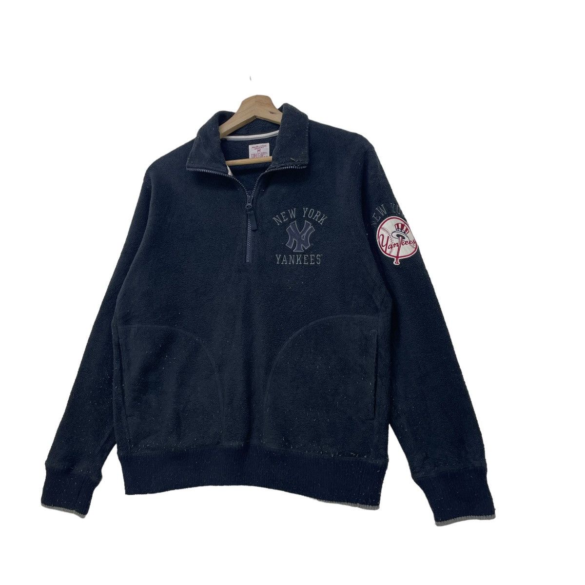MLB 💥Major League MLB New York Yankees Pullover Half Zip Size US M / EU 48-50 / 2 - 3 Thumbnail