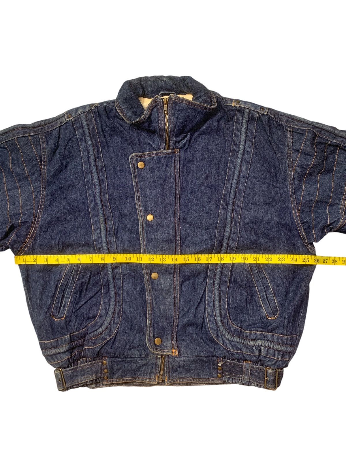 Japanese Brand Rare Design Vintage International Design Group Denim Jackets Size US XL / EU 56 / 4 - 8 Thumbnail