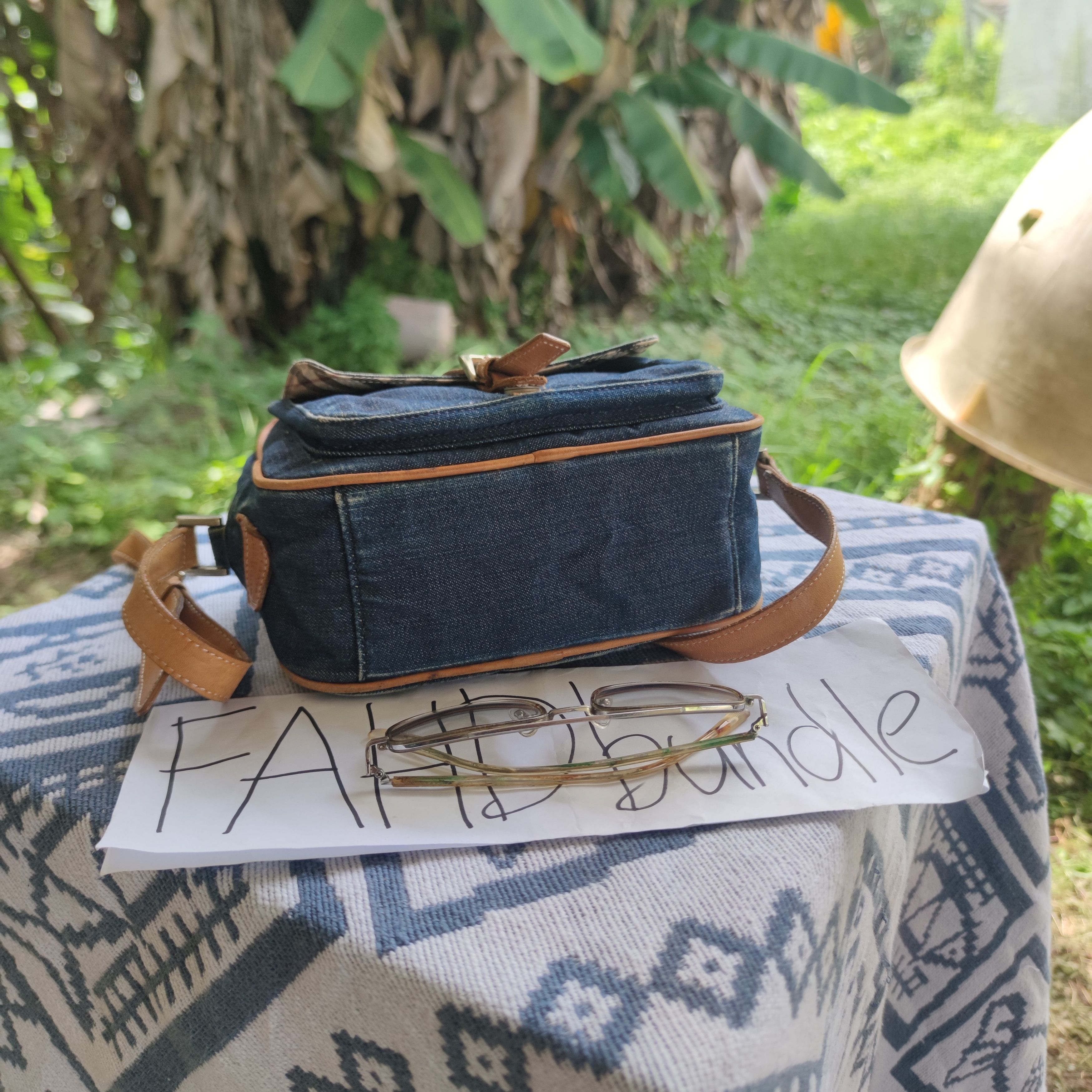Burberry BURBERRY DENIM SLINGBAG Size ONE SIZE - 4 Thumbnail
