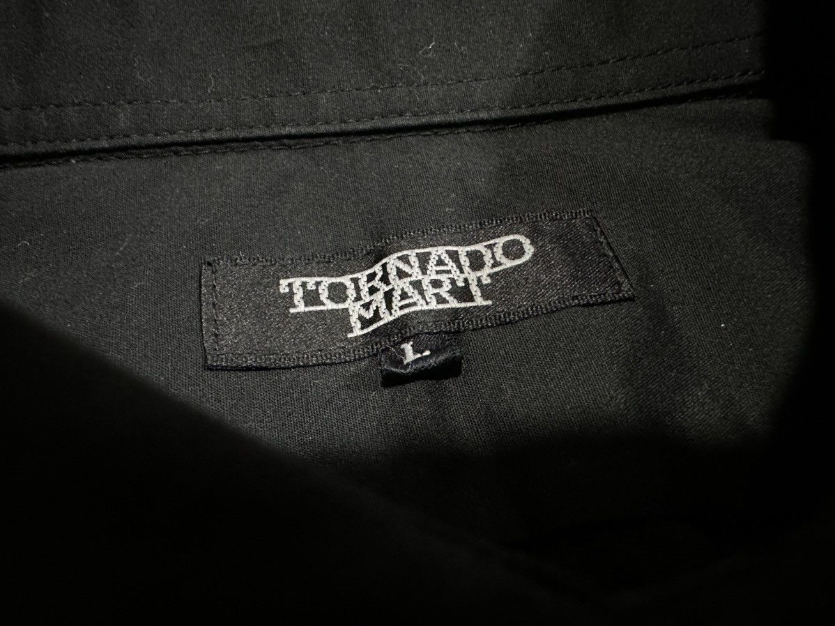 14th Addiction × Japanese Brand × KMRii 🔥Y2K Archived Tornado Mart Shirt Black Goth Punk Size US L / EU 52-54 / 3 - 6 Thumbnail