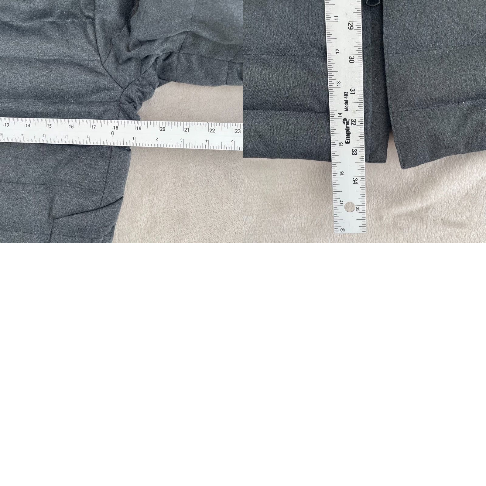 Reigning Champ Adidas Reigning Champ Parka Women Small Grey Duck Down Puffer Hooded Full Zip Jacket Size S / US 4 / IT 40 - 8 Thumbnail