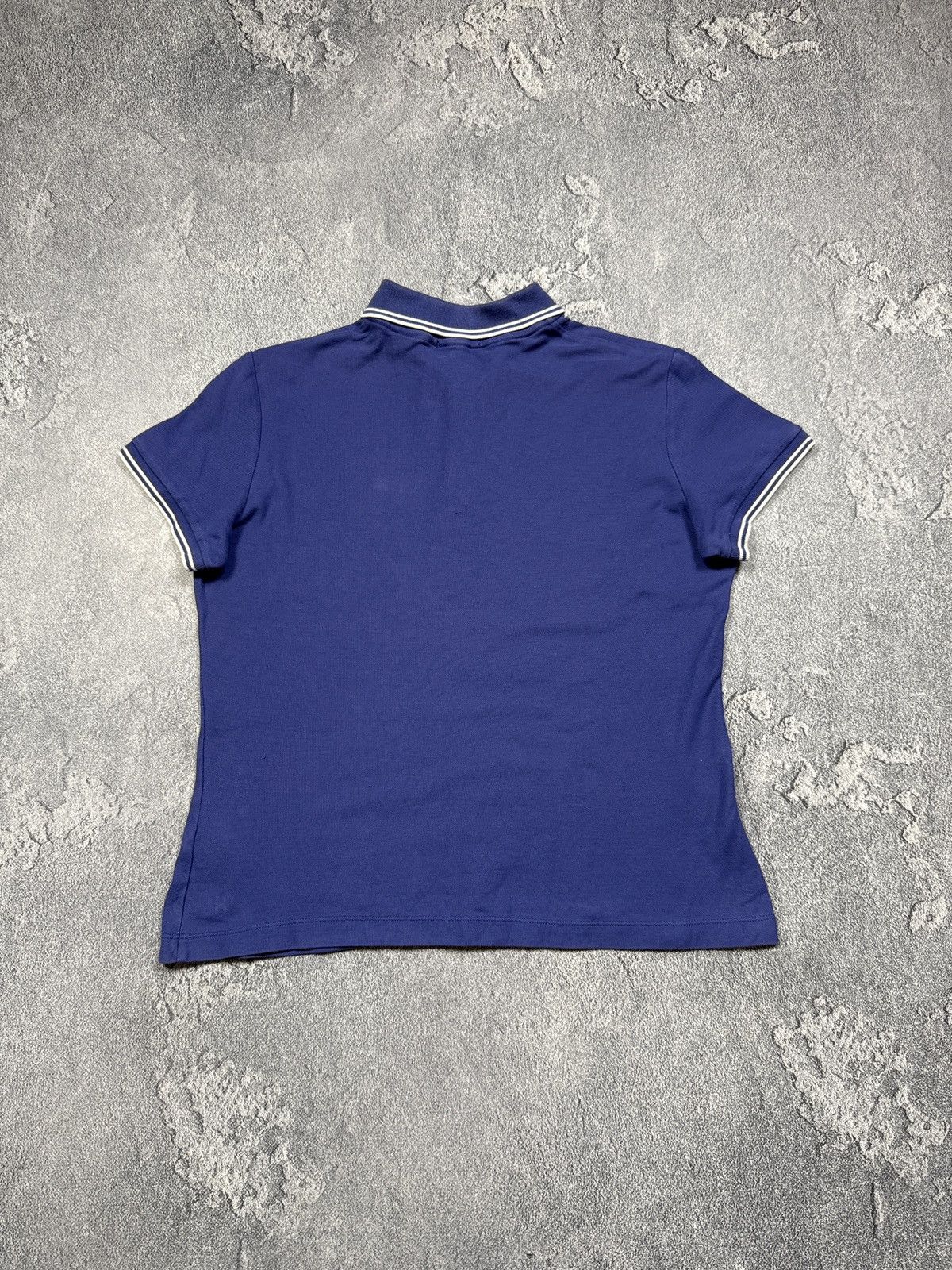 Moncler Crazy Moncler Polo Tee With Logo Size L / US 10 / IT 46 - 2 Thumbnail