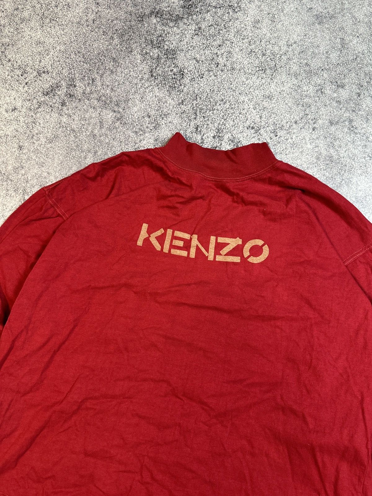 Japanese Brand × Kenzo × Vintage Vintage Kenzo Logo Sweatshirt Streetwear Rare Casual Style L Size US L / EU 52-54 / 3 - 2 Thumbnail