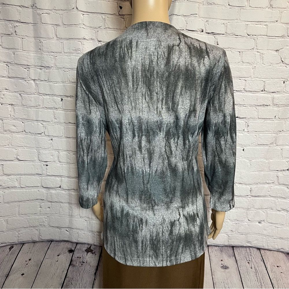 Chicos New Chico's Open Front 3/4 Sleeve Tie Dye Cardigan Size 0 U Size S / US 4 / IT 40 - 6 Thumbnail