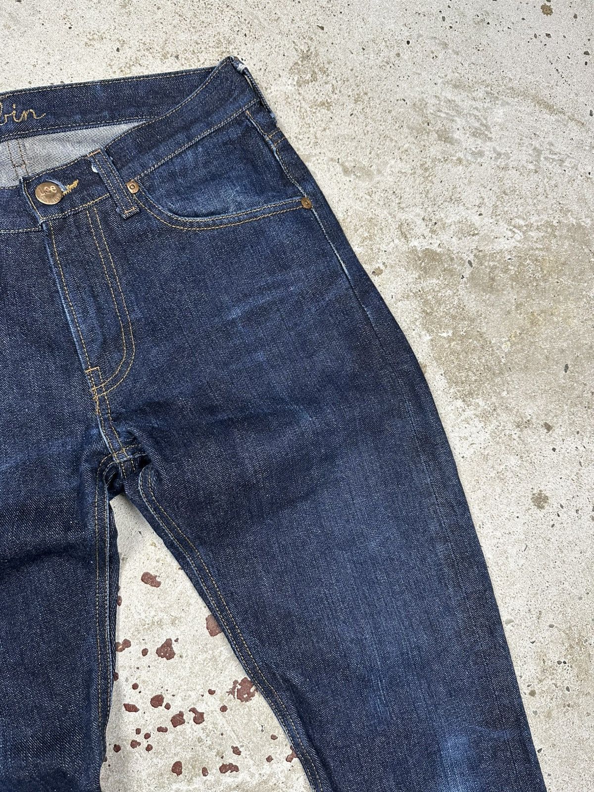 Lee Vintage Y2K Lee Robin Selvedge Raw Jeans Denim Pants Size US 29 - 8 Thumbnail