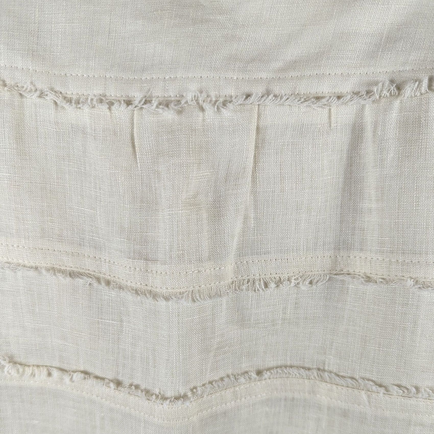 Talbots Talbots Skirt Women Size 4 Linen Beige Knee Length Pencil Lined Career Regular Pencil Skirt Mens Womens Girls? Size 27" / US 4 / IT 40 - 2 Thumbnail