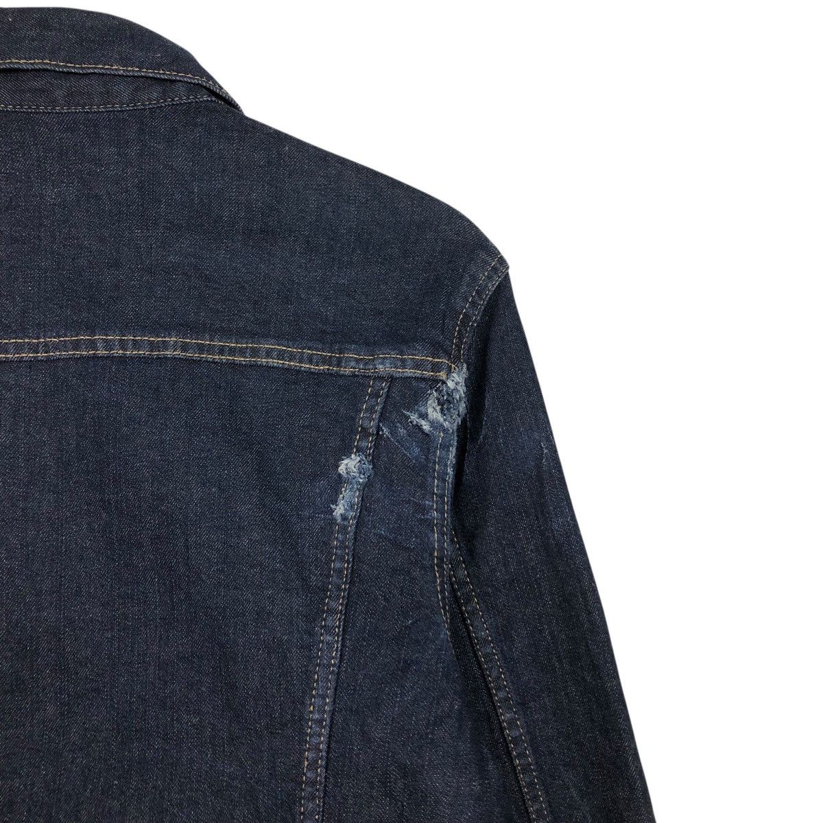 Japanese Brand 📌Vintage Biker Denim Jacket Uniqlo Japan Issey Miyake Size US M / EU 48-50 / 2 - 12 Thumbnail